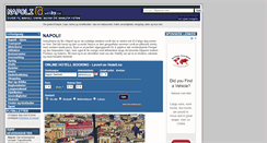 Desktop Screenshot of napoli.webby.no