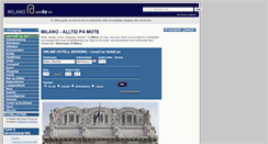 Desktop Screenshot of milano.webby.no