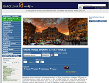 Tablet Screenshot of barcelona.webby.no