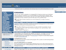 Tablet Screenshot of forsikring.webby.no